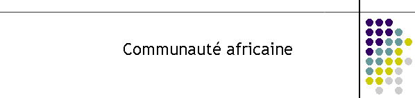 Communaut africaine